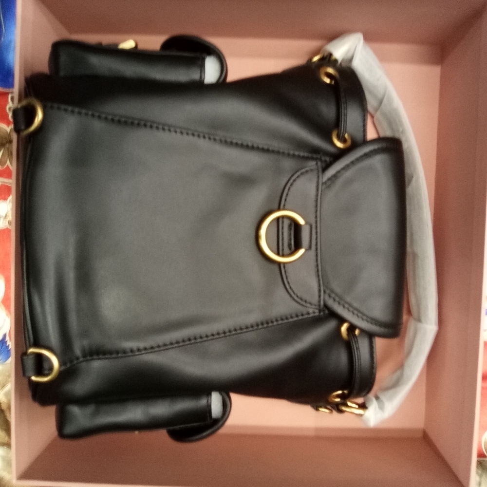 Miu Miu Elegant Black Backpack - Picture 7 of 16